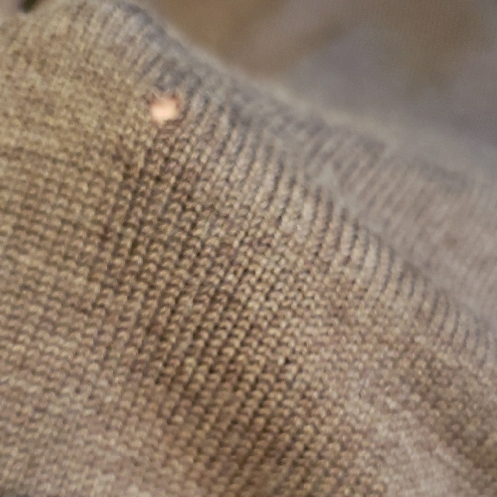 Burberry Vintage Women's 100% Merino Wool Cardigan Sweater with Gold Buttons - Picture 11 of 14